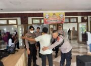 Polres Loteng Laksanakan Pengamanan Hari Terakhir Pelipatan Surat Suara Pemilu 2024.