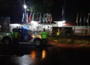 Satgas OMB Polres Loteng Patroli dan Pantau Obyek Vital Pemilu Pemilu.