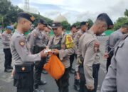 Polres Loteng Berikan Bekal Kesehatan Bagi Personel Yang Terlibat OMB Rinjani 2023-2024.