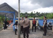 Kegiatan Kampanye Caleg DPRD Lombok Barat di Desa Merembu Dijaga Ketat Polisi