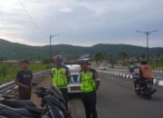 Kamseltibcar Lantas Pemilu 2024, Petugas Temukan Beberapa Pelanggar Lalu Lintas di Bypass BIL