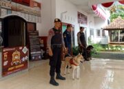 Polres Lombok Barat Sterilisasi Kantor KPU dan DPRD Jelang Pemilu 2024