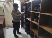 Pemilu 2024, Polres Lombok Barat Periksa Peralatan Flash Ball dan Kesehatan Personel