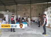 Gudang Logistik KPU Lombok Barat Dijaga Ketat Polisi Jelang Pemilu 2024