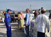 Patroli Rutin Polair Polres Bima Kota Himbau Nelayan dan Buruh Pelabuhan Sape