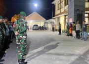 Apel Gabungan TNI-POLRI dan Muspika Rasanae Barat dan Mpunda Tingkatkan Patroli KRYD Jelang Pemilu 2024