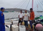 Patroli Rutin Sat Polairud Polres Bima Kota di Pelabuhan Sahbandar Sape untuk Menjaga Kamtibmas dan Keselamatan Masyarakat