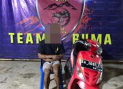 Disuruh Cat Ulang Sepeda Motor, Malah Bawa Kabur, Akhirnya Pelaku Ketangkap Tim Puma 1 Polres Bima Kota