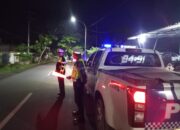 Satgas Kasemtibcar Lantas OMB Gelar Patroli Antisipasi Laka Lantas