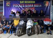 Tim Opsnal Sat Reskrim PUMA I Polres Bima Kota Polda NTB Berhasil Mengamankan Terduga Pelaku Curanmor Beserta Barbuk: Satu Tersangka Lumpuhkan di Kaki