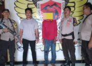 Personel Polsek Woha Amankan Terduga Pelaku Penganiayaan di SPBU Desa Rabakodo