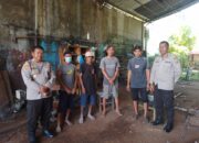 Sub Satgas Binmas Himbau Kamtibmas terkait Pemilu 2024 di Kelurahan Jatiwangi