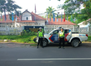 Satgas Kamseltibcarlantas OMB Rinjani 2023-2024 Polres Loteng Tingkatkan Patroli Jelang Pemilu 2024.