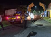 Patroli Rutin Polsek Praya Barat Daya Antisipasi 3C Pada Malam Hari.