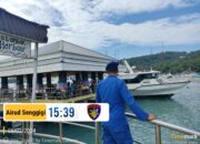 Patroli dan Sosialisasi Serentak: Polair Lombok Barat Jaga Kamtibmas dan Sukseskan Pemilu