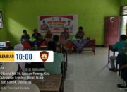 Guru dan Masyarakat di Dusun Teluk Waru Utara Kompak Dukung Kamtibmas Kondusif dan Pemilu Damai
