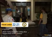 Lembar Mantap Gelar Pemilu, Patroli Gabungan Cek Keamanan dan Logistik