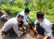 Bhabinkamtibmas Mengkuru Ajak Masyarakat Jaga Lingkungan Jaga Kamtibmas