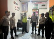 Satgas Preventif OMB Polres Bima Kunjungi Kantor dan Gudang Logistik KPU Dalam Rangka Pengamanan Pemilu 2024
