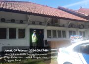 Satgas OMB Rinjani 2023-2024 Polres Loteng Pantau Obyek Vital Pemilu.