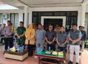 Kapolres Bima AKBP Eko Sutomo SIK.MIK., Menghadiri Pemusnahan Kertas Suara Pemilu  Yang Rusak