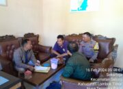 Bhabinkamtibmas Kelurahan Sekarteja Ajak Msyarakat Jaga Kamtibmas Pasca Pemilu 2024