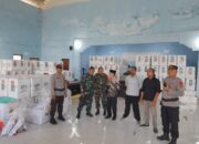 Kapolsek Sakra Barat Monitoring Pendistribusian Logistik Kotak Suara
