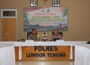Polres Loteng Sambut Kedatangan Siswa STIK/PTIK Lemdiklat Polri Angkatan 81