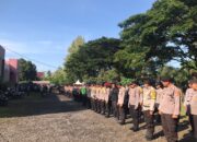 Polres Loteng Kerahkan 237 Personel Amankan Pleno Hari Terakhir.