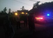 Patroli Pagi Polsek Suralaga Berikan Himbauan Soal Penggunaan Petasan