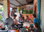 Secara Berkesinambungan, Bhabinkamtibmas Desa Denggen Timur Kunjungi Warga Binaan