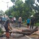 Kecamatan Kediri Diterjang Hujan Deras dan Angin Kencang