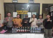 Menjamin Keamanan Jelang Ramadhan dan Pasca Pemilu 2024, Polsek Bolo Sita Puluhan Botol Miras Berbagai Jenis