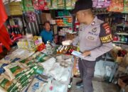 Polsek Woha, Pantau Harga Sembako di Pasar Tradisional Tente Pada Bulan Suci Ramadhan