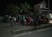 Personel Polsek Rasanae Barat Polres Bima Kota Melaksanakan Patroli Guna Menjamin Keamanan Saat Ibadah Sahur