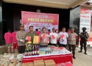 Polres Lombok Timur Ungkap Kasus Perjudian dan Miras pada Operasi Pekat Rinjani 2024
