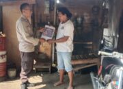 Sat Binmas Polres Bima Kota Berikan Himbauan Kamtibmas kepada Masyarakat Kelurahan Ntobo