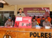 Polres Loteng Amankan 11 Tersangka Kasus Narkotika Periode Januari – Maret 2024