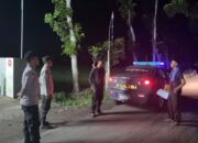 Antisipasi Tindak Pidana dan Balap Liar: Polsek Keruak Gelar Patroli Malam