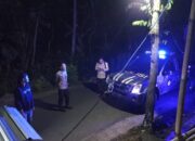 Bhabinkamtibmas Desa Pesanggrahan Lakukan Patroli Jaga Kamtibmas