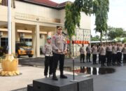Polres Loteng Terjunkan 350 Personel Untuk Amankan Libur Lebaran Ketupat.