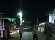 Lebaran Ketopat Aman di Gerung, Polsek Gelar Patroli dan Berikan Himbauan kepada Masyarakat
