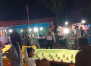 Polsek Rasanae Barat Polres Bima Kota laksanakan Pengamanan Pasar lebaran Amahami Kota Bima