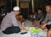 Berkah Ramadhan, Kapolres Bima AKBP Eko Sutomo, SIK., MIK., Gelar Buka Puasa dan Sholat Magrib Bersama Tahanan