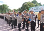 Usai Apel Pagi, Kapolres Sumbawa Gelar Halal Bihalal Bersama Anggota