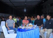 Perkuat Persatuan dan Kesatuan, Kapolres Bersama Forkopimda Nobar Semifinal Piala Asia U-23 di Mapolres Sumbawa Barat