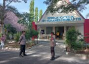 Polres Loteng Amankan Perayaan Hari Kenaikan Yesus Kristus Di Praya.