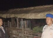 Polisi Lembar Jaga Lembar Aman, Patroli Kandang Kumpul Hingga Dini Hari