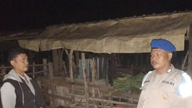 Patroli Intensif Polsek Lembar