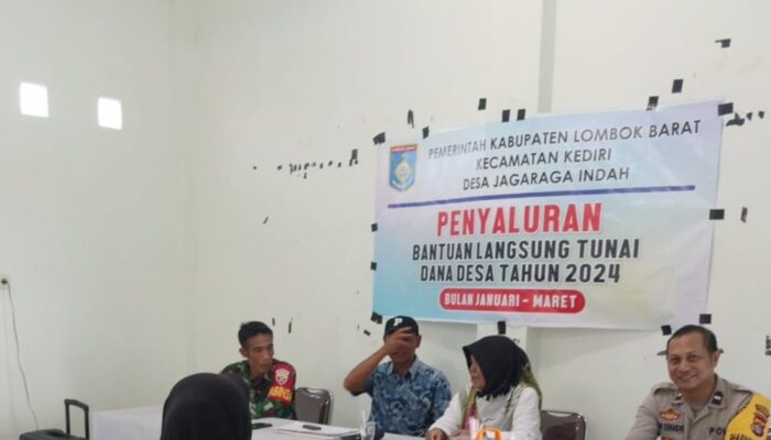 Polisi Jamin BLT Dana Desa Tepat Sasaran di Jagaraga Indah
